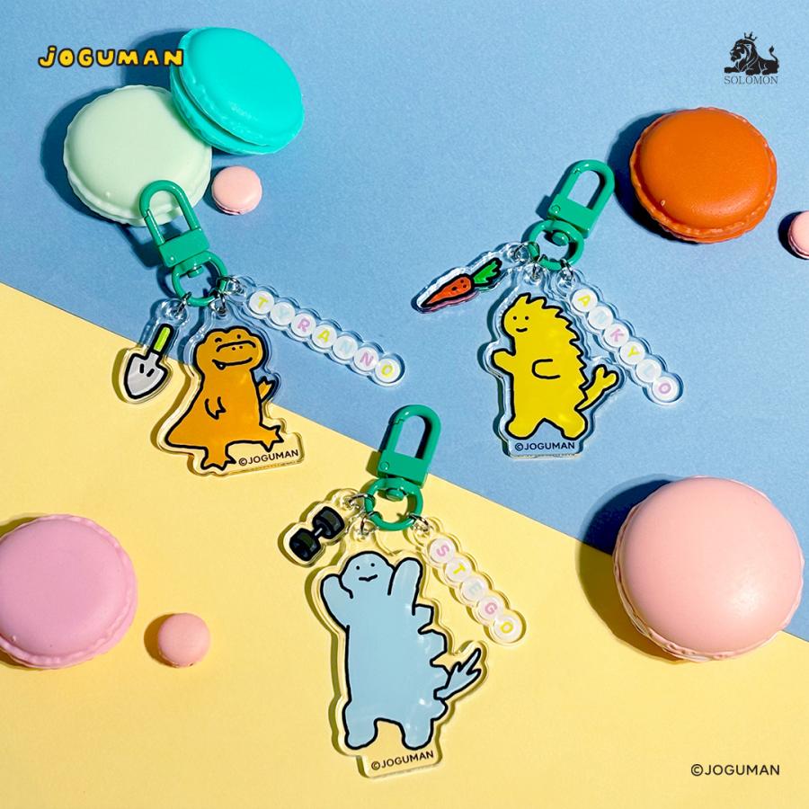 ソロモン商事 JOGUMAN アクリルキーリング ACRYLIC KEYRING アクリル