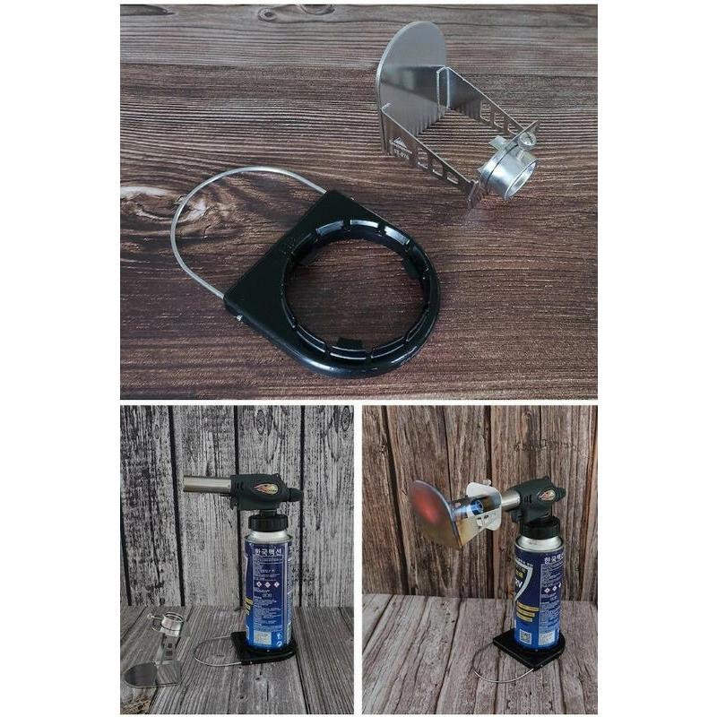 CAMPINGMOON キャラメライザー コテ スタビライザーセット キャンプ