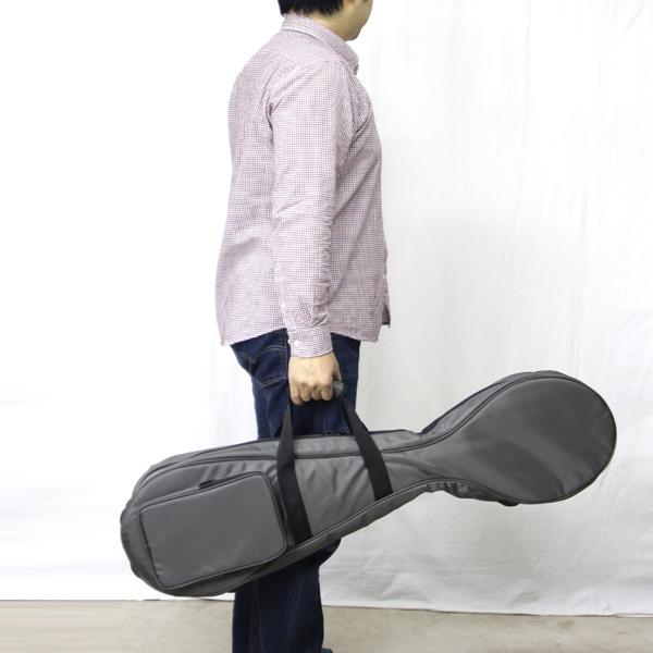 三味線ソフトケース 細 中棹用 リュック付き 選べる4色［三味線