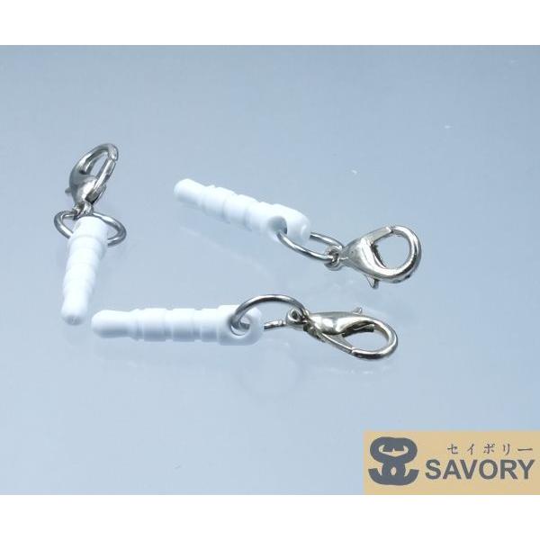 6セット入り金具付属 穴あきイヤホンジャック ストラップ ストラップ用