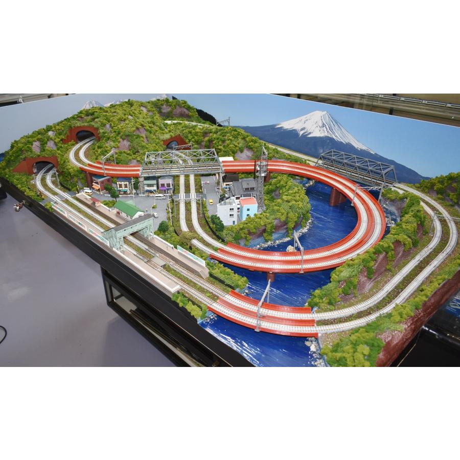 トミックス 鉄道模型 ジオラマレイアウト Nゲージ用 複線150x90cm 8の