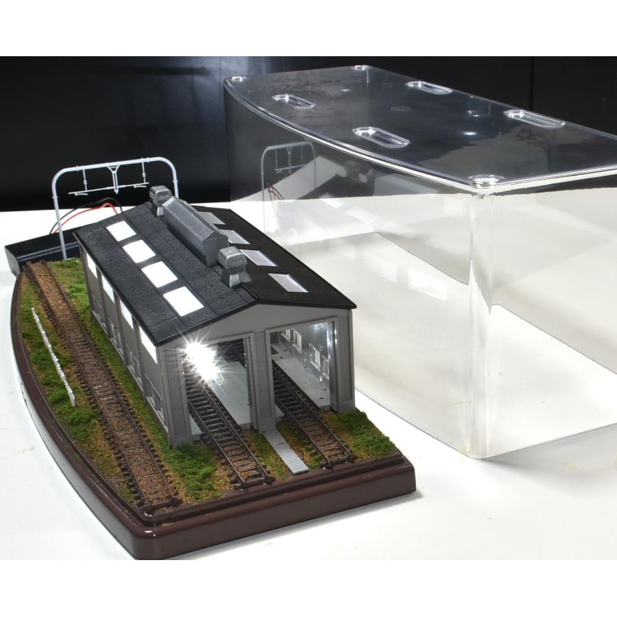 トミックス 鉄道模型 ジオラマ展示台 Nゲージ用 ケース付 TOMIX機関庫