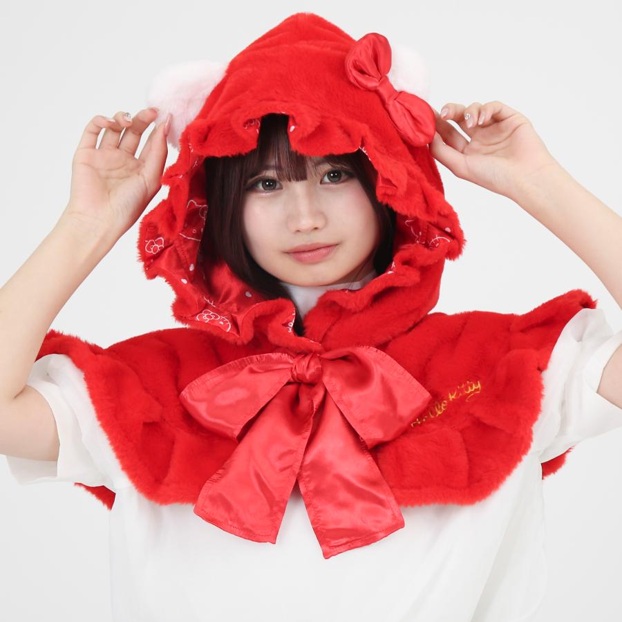 ハローキティ SAZAC サザック SAN-1834 サンリオ なりきりフード付き