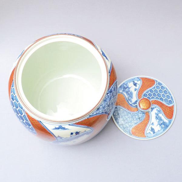 水指 茶道具 手塚祥堂 作 祥瑞捻文金襴手水指 : 茶道具専門店 (有)菊池