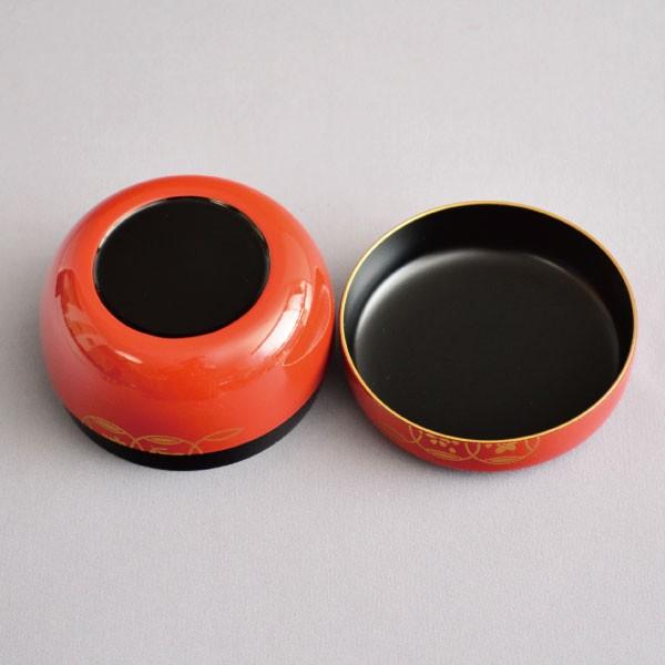 茶箱用棗 茶道具 P.C.製 茶箱用 朱塗七宝蒔絵棗 三点セット : 茶道具