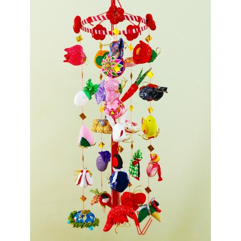 柳川さげもん美草 特上ケース入りつるし飾り柳川まりさげもん さげ飾り