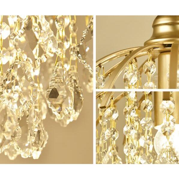 照明器具 シャンデリア シーリングライト 1灯 クリスタル ロマンチック