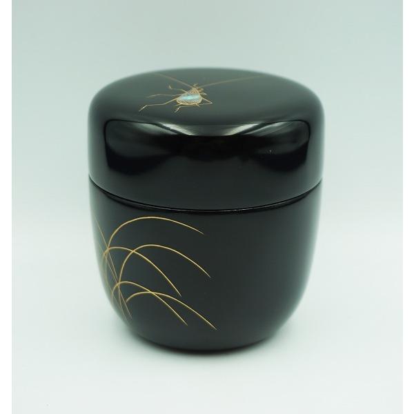 茶道具 棗 中棗 虫の音蒔絵 黒川和禅 桐箱 : 新古茶道具 さかい ヤフー