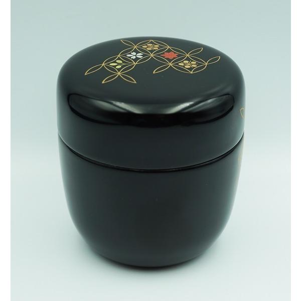 茶道具 棗 中棗 継ぎ七宝蒔絵 黒川和禅 桐箱 : 新古茶道具 さかい