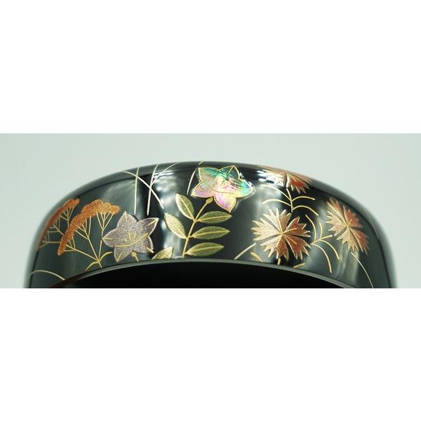 茶道具 棗 中棗 秋草蒔絵 米本匠伯 桐箱 : 新古茶道具 さかい ヤフー店