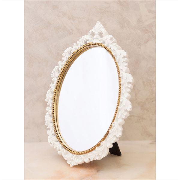 アメリカン レトロ 鏡 ミラー アンティーク スタンド ウォールミラー