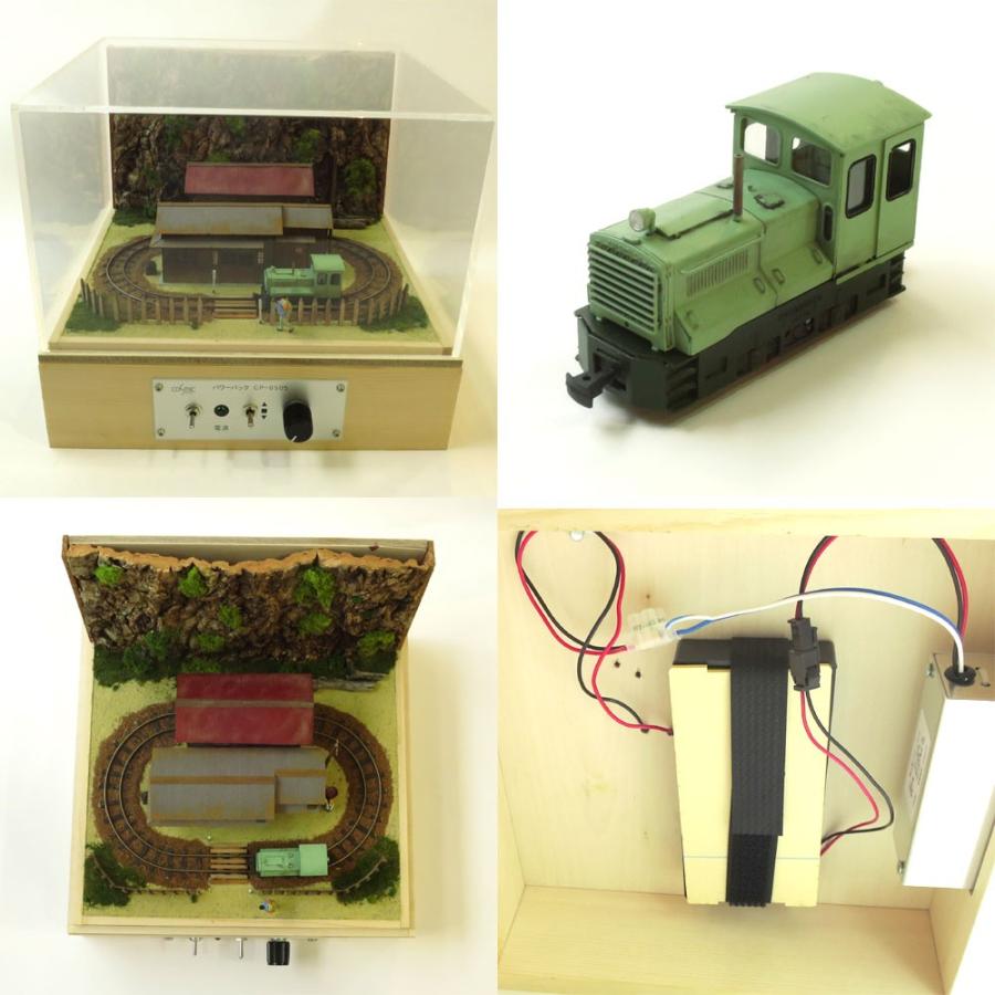 鉱山風ミニミニレイアウト」（車輌付き） 超ミニレイアウト 9mm HO