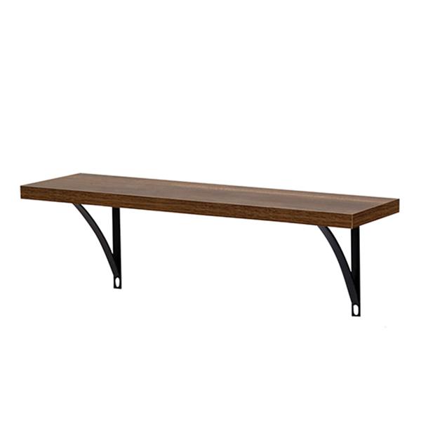 セット面ウォールミラー カウンター FV-5519-2 壁掛け式 木目調 サロン