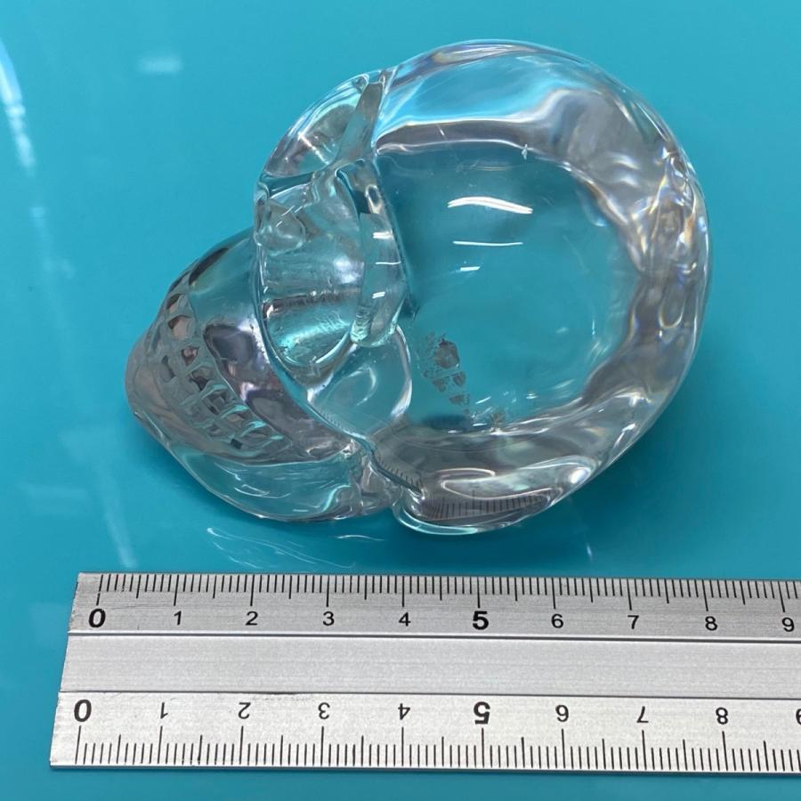 中央宝石研究所鑑別書付 天然水晶 ドクロ 髑髏水晶 天然石 無色透明