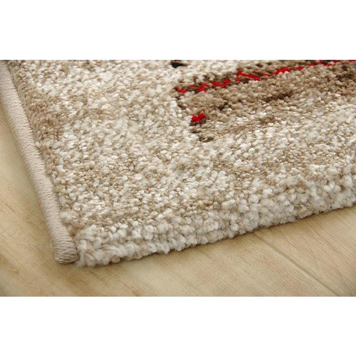 ギャベ 柄 ギャッベ トルコ 製 ウィルトン 織り 200×250cm 3畳 ホット