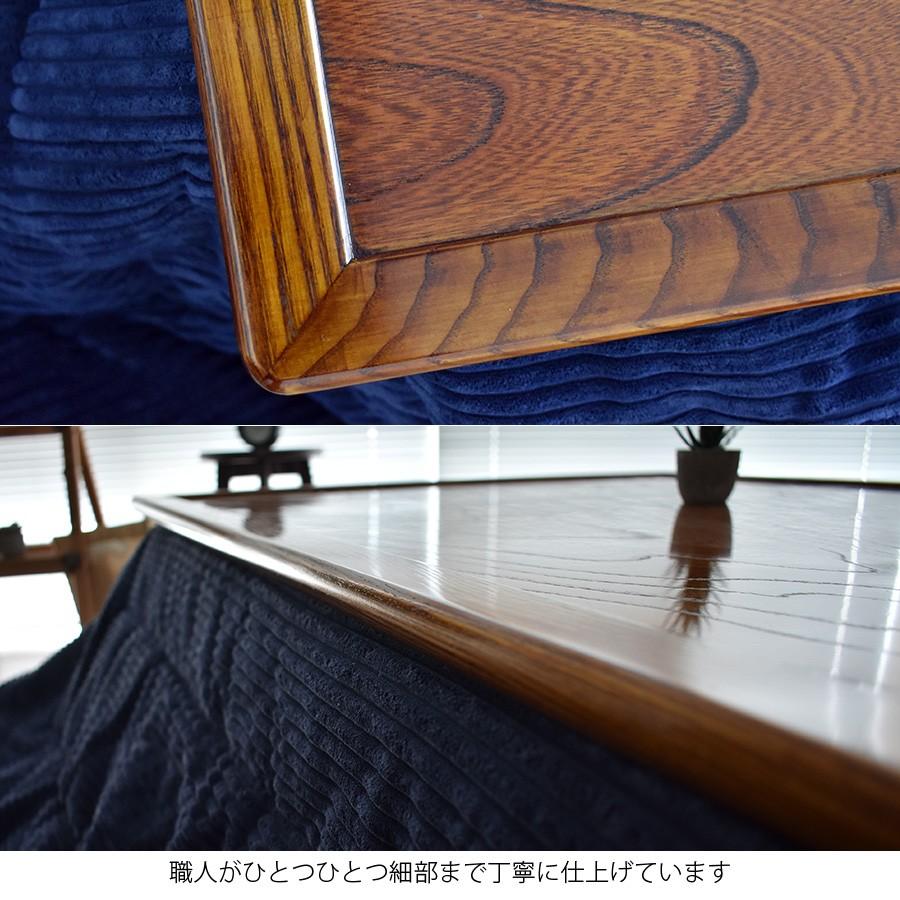こたつ天板 のみ 正方形 75 こたつ用天板 両面仕様 リバーシブル 国産