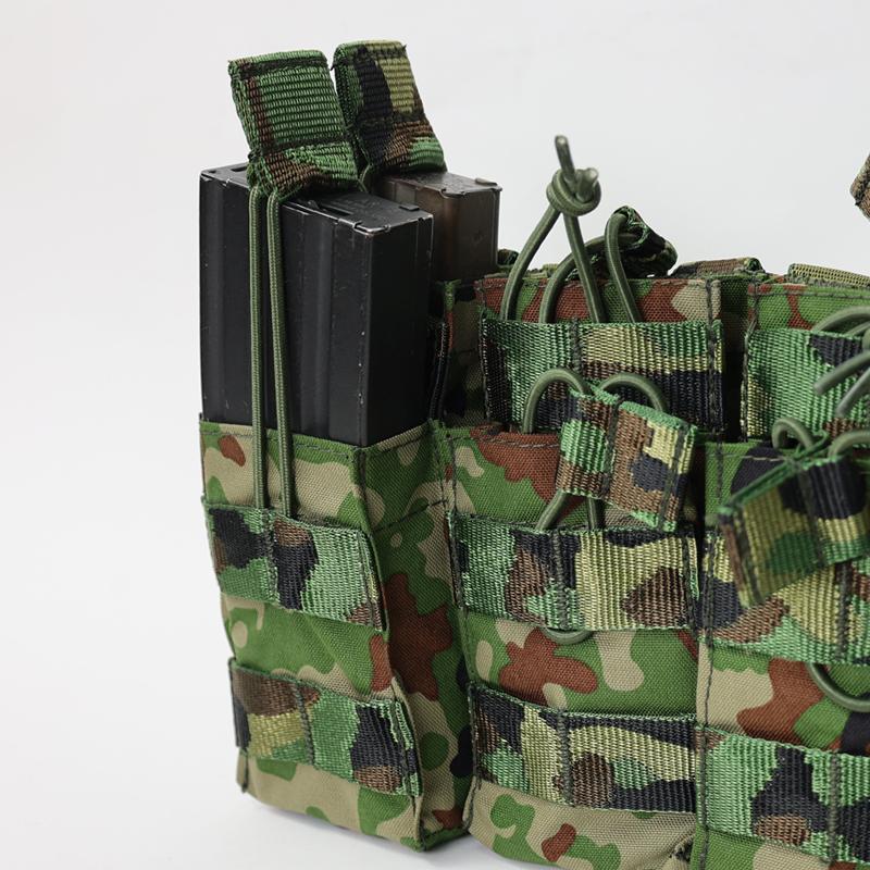 MAXTACS 陸上自衛隊. オープントップ W3連マガジンポーチ[陸自迷彩