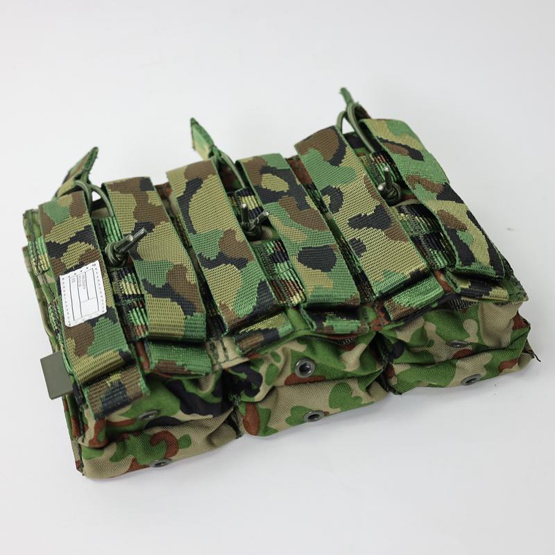 MAXTACS 陸上自衛隊. オープントップ W3連マガジンポーチ[陸自迷彩