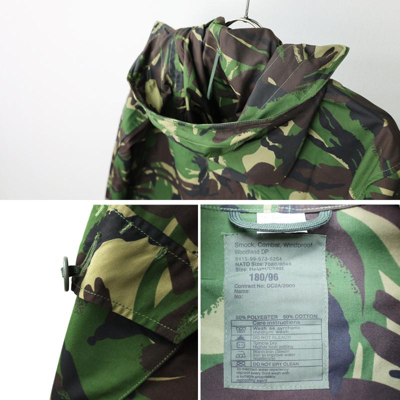 イギリス軍. DPM迷彩 WINDPROOF コンバットスモック《実物・新品(未