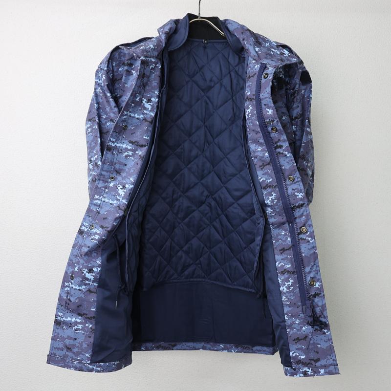 海上自衛隊. 迷彩外被(ライナー付き防寒ジャケット)自衛隊 海自 JMSDF