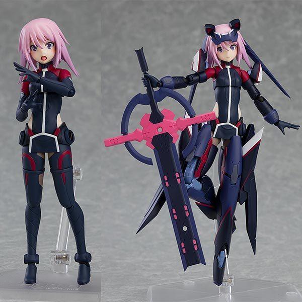 figma アリス・ギア・アイギス 比良坂夜露 勇躍 可動フィギュア