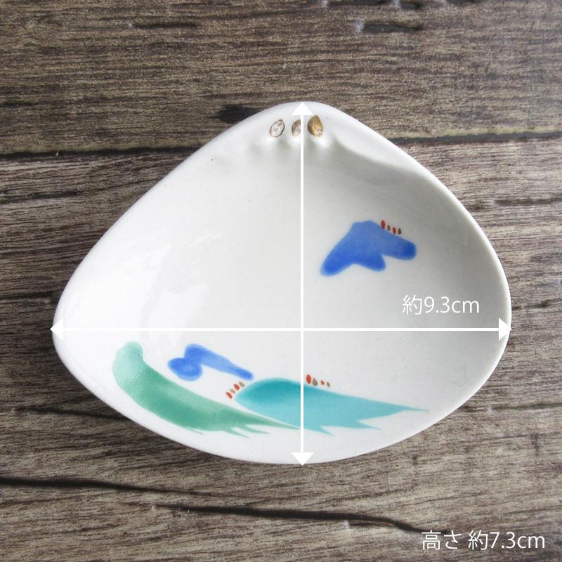 小皿 和食器 小鉢 珍味鉢 はまぐり ハマグリ 貝型 貝がら 小付 小付け