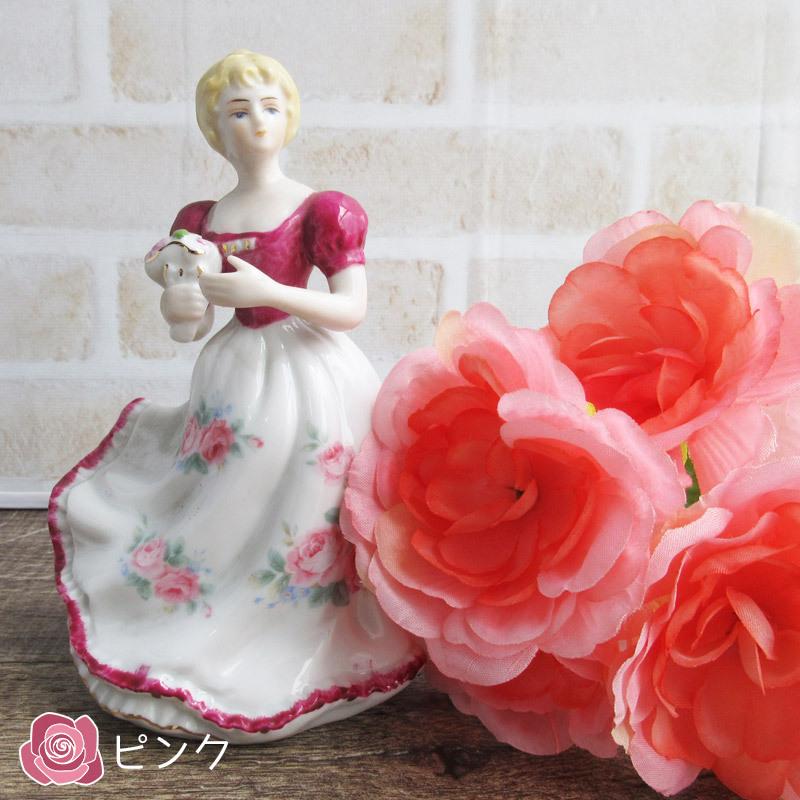 置物 陶製人形 瀬戸物 西洋陶器 せともの 昭和レトロ 陶器の人形