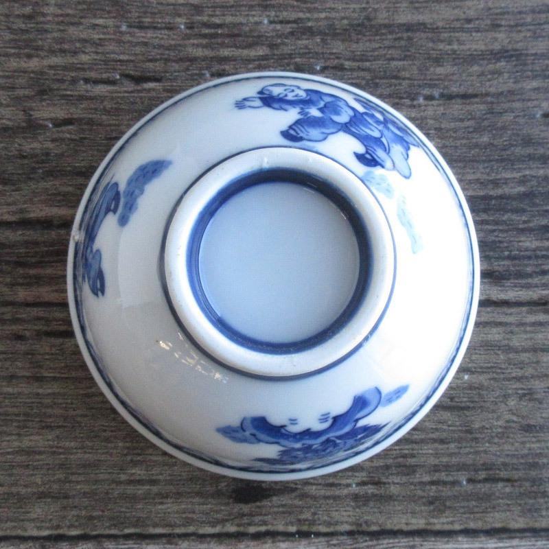 湯呑 ゆのみ 和食器 150cc 煎茶 日本製 瀬戸焼 お茶 瀬戸物 染付 反り