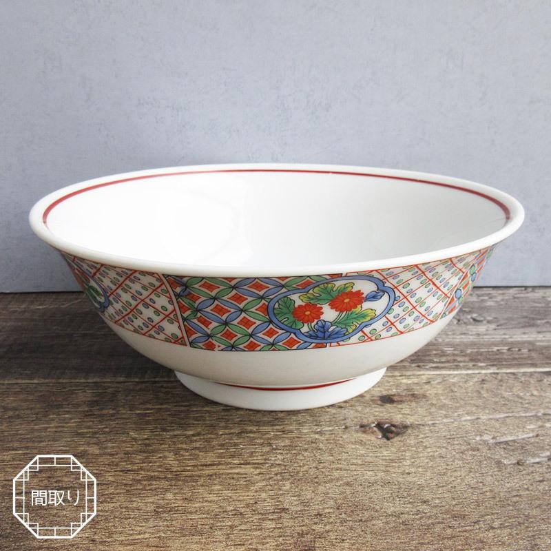 昭和レトロ ラーメン丼（3柄選択）/ 1100cc 大昭和 龍峰製 中華食器 麺