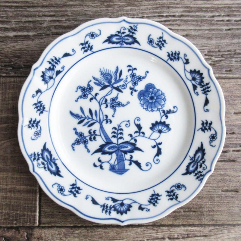 ブルーダニューブ ケーキ皿 17.2cm / Blue Danube ケーキプレート 花型