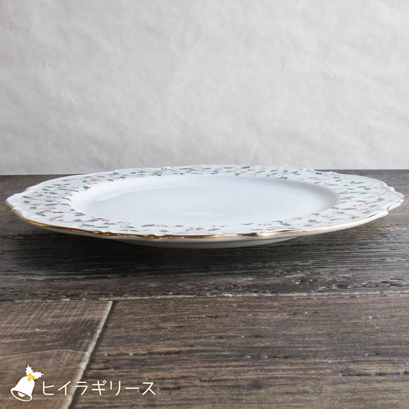 クリスマス パーティープレート 31.5cm（2柄選択）/ 大皿 金線