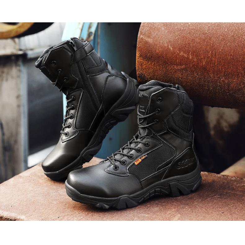 ホームアイホーム ミリタリーブーツ ブーツ メンズ 靴 厚底 防水 防寒
