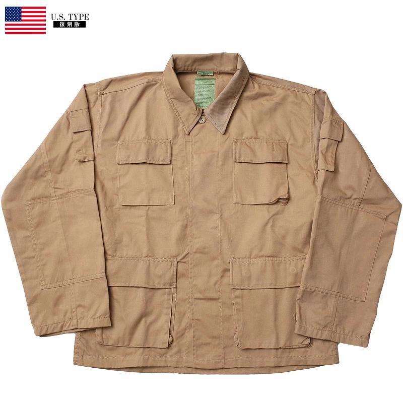 YMCLKY 米軍タイプ BDUジャケット カーキ JB003YN メンズ コンバット