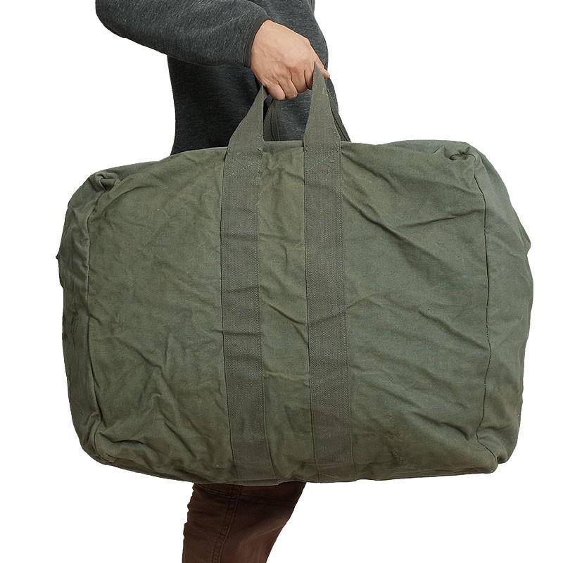 米軍 USAF フライヤーズキットバッグ コットン USED BH068UN アメリカ