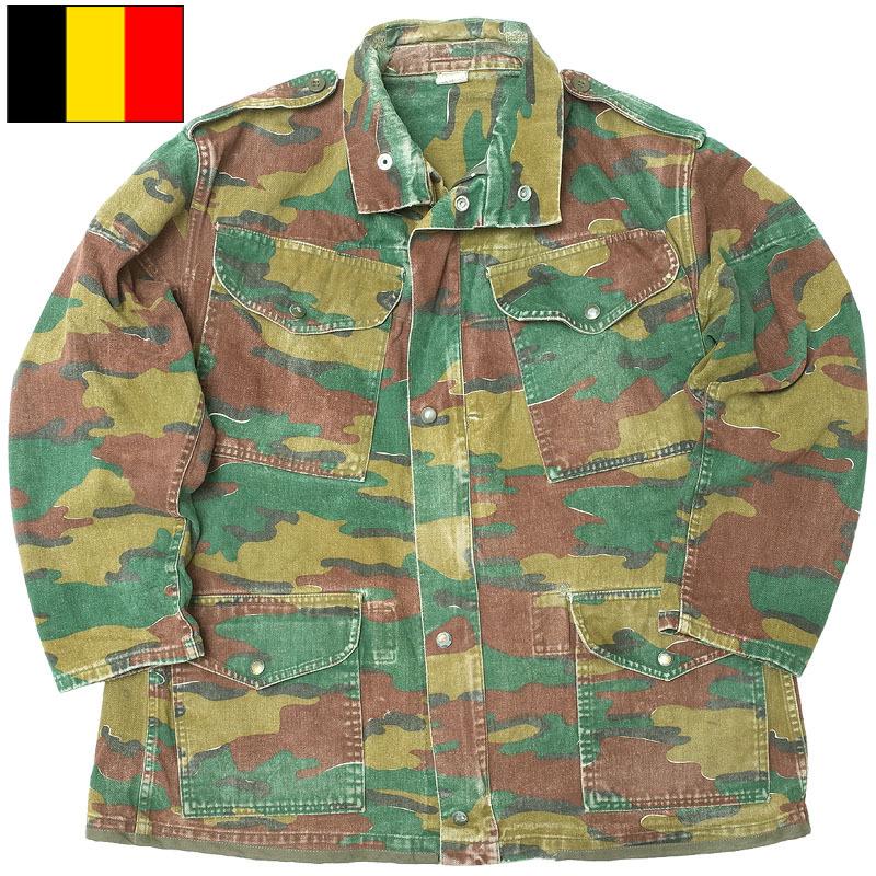 ベルギー軍 ジグソーカモ コンバットジャケット 90年代初期 USED