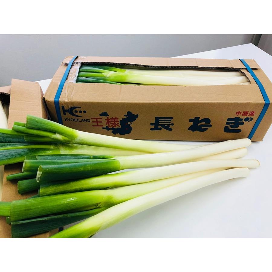 長ねぎ ネギ 業務用 約15kg ＜5kg×3箱＞120本前後入 中国産 白い部分が