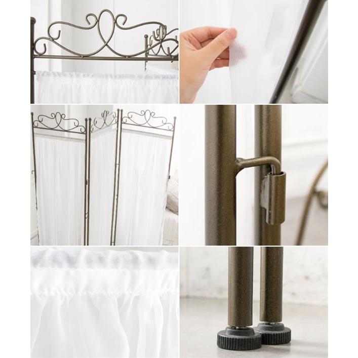 部屋の仕切り版 パーテーション Celestia セレスティア 目隠し板 mim