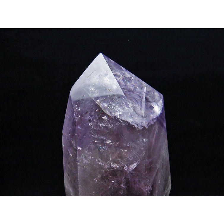 1.2Kg 虹入り アメジストファントム 六角柱 t573-5315 : 誠安天然石