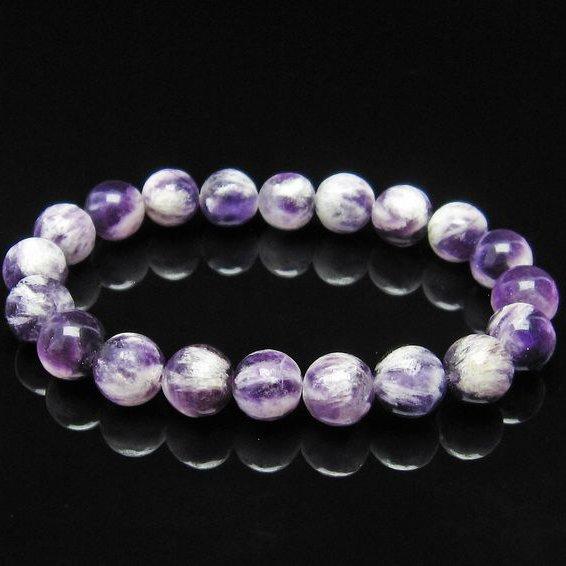 エンジェルフェザー フローライト ブレスレット 10mm t53-3909 : 誠安