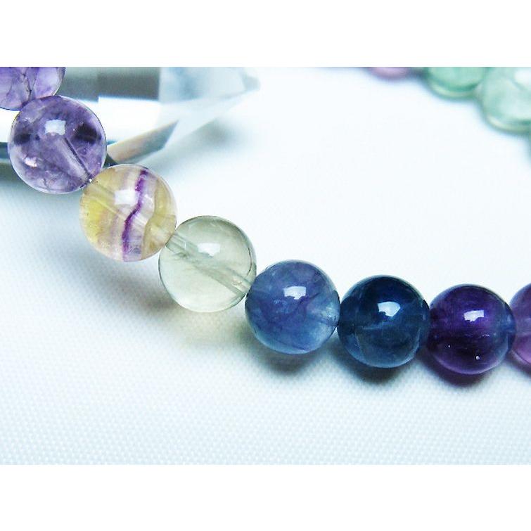 フローライト ブレスレット 9mm t229-5468 : 誠安天然石専門店 - 通販