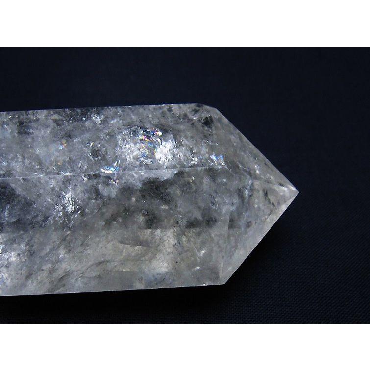 虹入り ヒマラヤ水晶ダブルポイント t98-2532 : 誠安天然石専門店