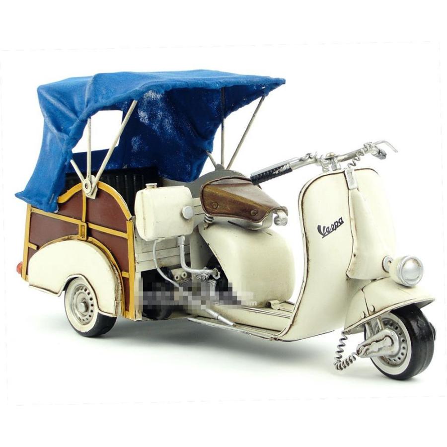 ベスパ ライトブルー 1965年 Vespa Italy レトロ ブリキ製 ビンテージ