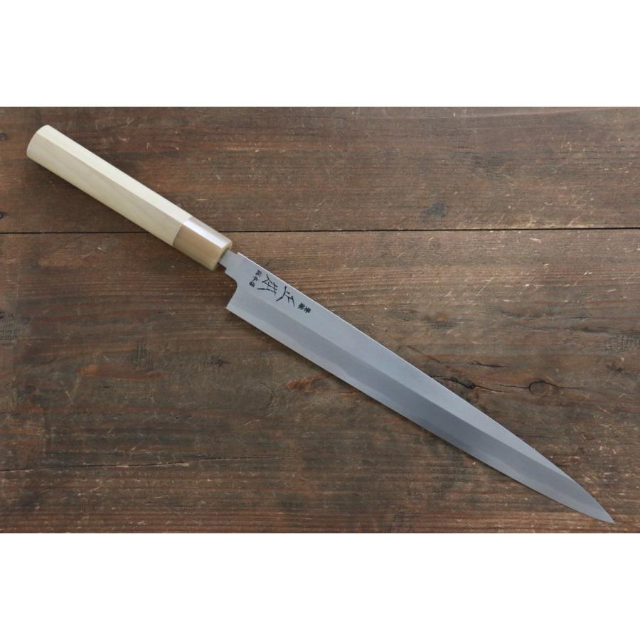 正本総本店 本霞 玉白鋼 柳刃包丁 朴柄 -270mm : 清助刃物 - 通販