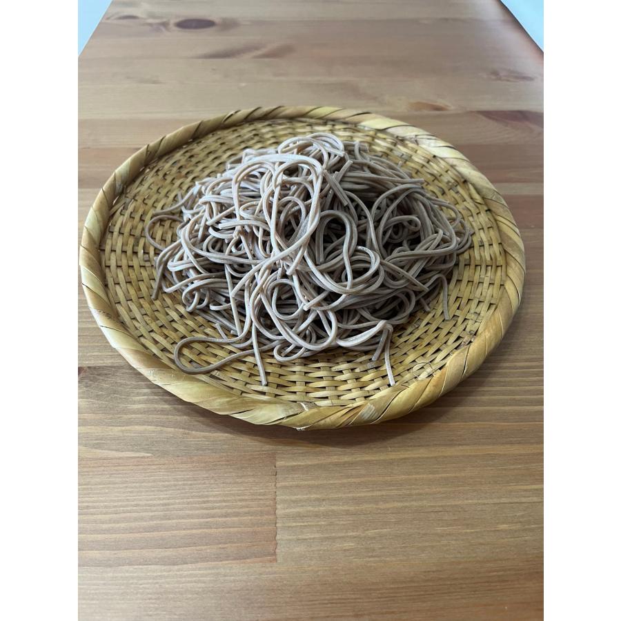 蕎麦ざる 竹ざる 蕎麦皿 手作りそばざる 白竹 直径約24cm 戸隠風 (盛り