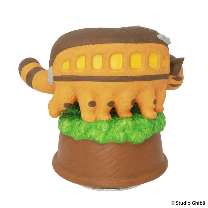 スタジオジブリ となりのトトロ 磁器オルゴール ネコバス 木の上