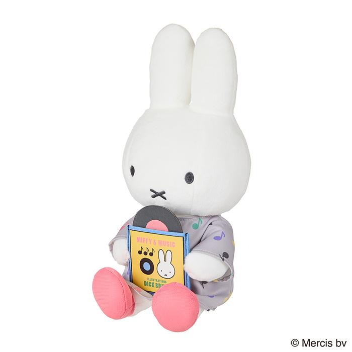 Miffy（ミッフィー） MIFFY＆MUSIC ぬいぐるみ : セキグチダイレクト
