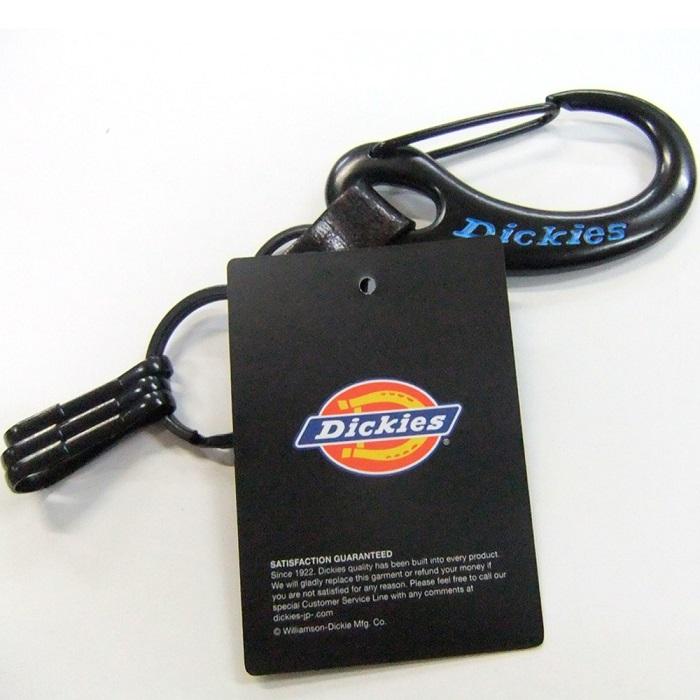 Dickies（ディッキーズ） キーホルダー カラビナ 本革 バイク 車 亜鉛