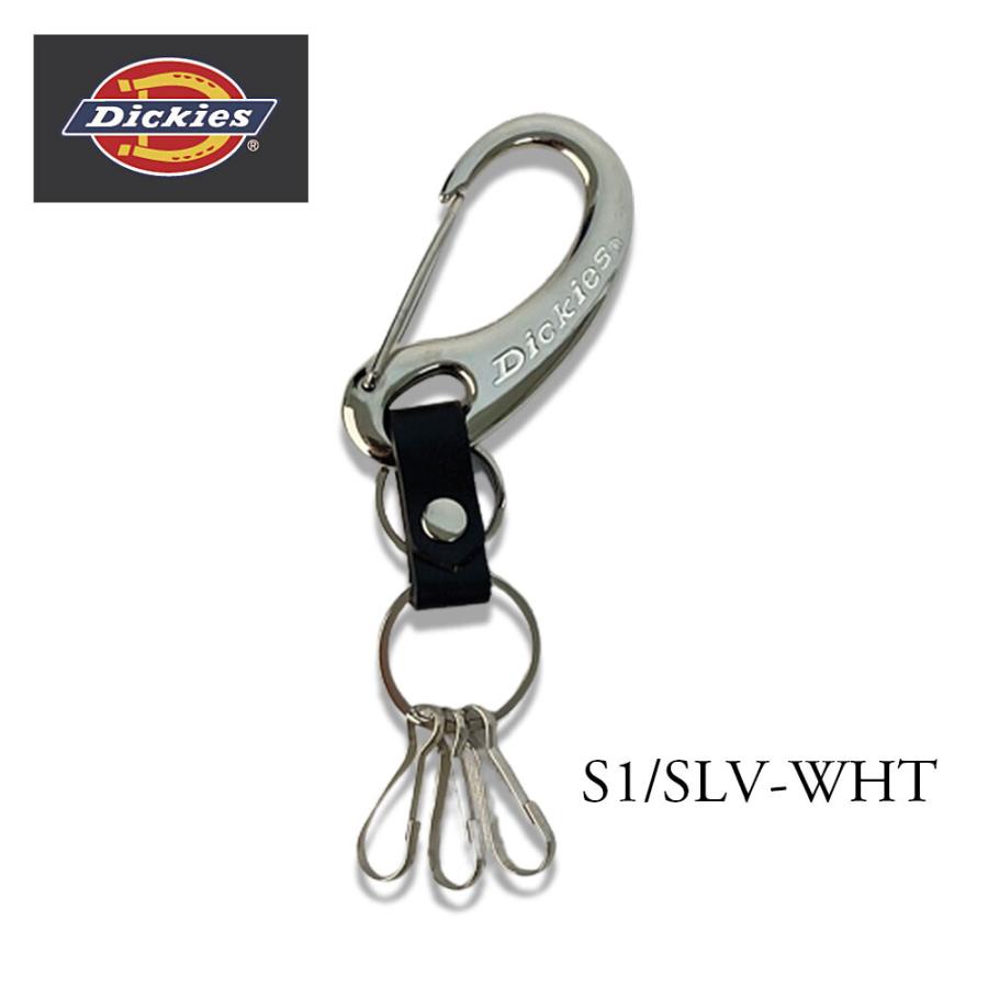 Dickies（ディッキーズ） キーホルダー カラビナ 本革 バイク 車 亜鉛