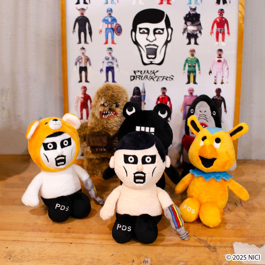 nici（ニキ） 最大41% 2/25限定 パンクドランカーズ×ニキ ぬいぐるみ
