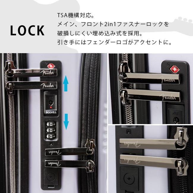 Fender（フェンダー） 最大50% 2/25限定 スーツケース 機内持ち込み S